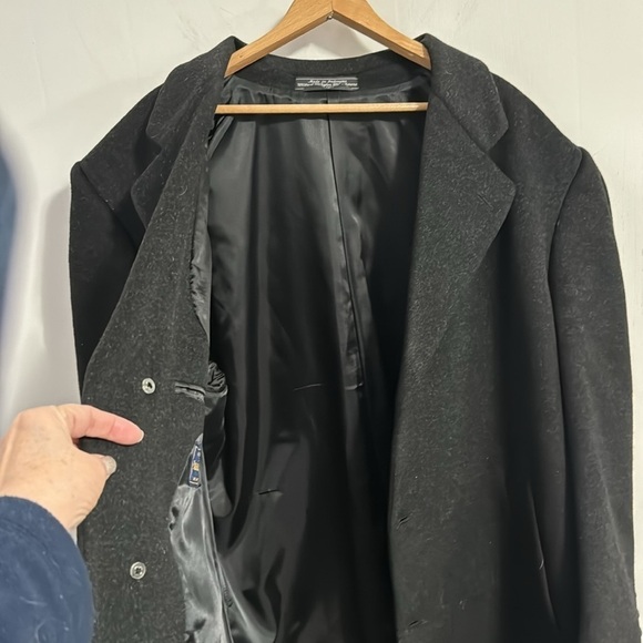 Palo Savino designed cashmere blend men’s coat Size 46R, great condition - Picture 6 of 10